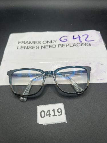 Cole Haan CH 4027 310 TEAL/GREY Eyeglasses 54mm/19/140MM PERFECT SPRING HING - Afbeelding 1 van 8