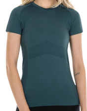 ANIQUE Women's Signature Short Sleeve Riding Equestrian Peppermint XS Shirt NWT