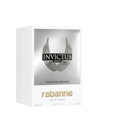 Men Paco Rabanne INVICTUS AQUA EDT 3.4oz/100ml New in Box | eBay