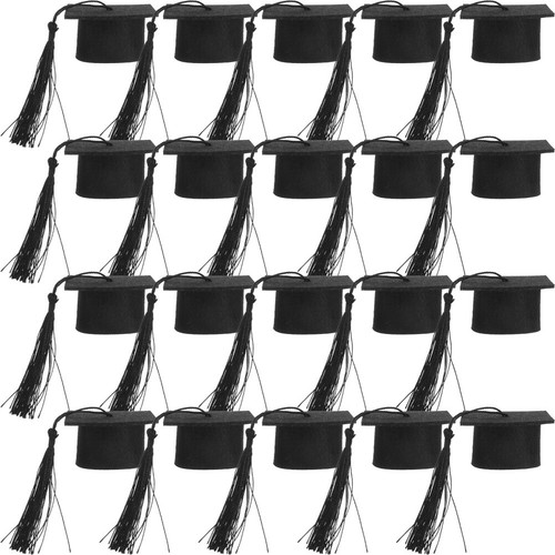 20Pcs Mini Doctor Hat Graduation Party Favors Decorate Caps