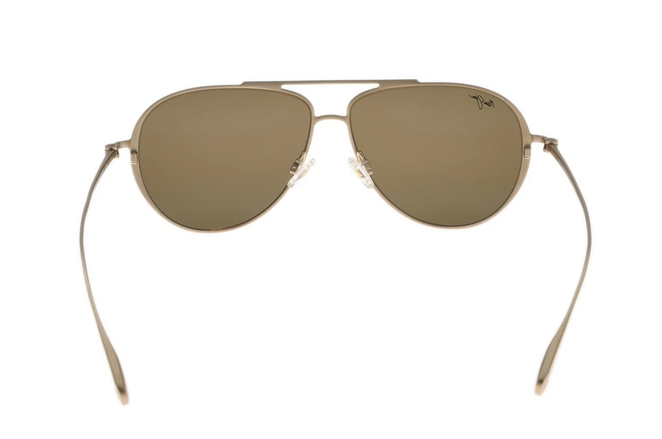 Gafas de sol Maui Jim 181301 para hombre poco profundas de aviador dorado satinado talla 59-12-145 Foto 4 de 4