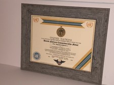 U.N. OPERATION IN SOMALIA-2 COMMEMORATIVE MEDAL CERTIFICATE ~ Type 1