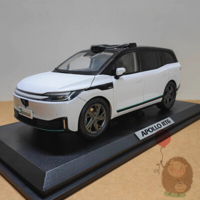 1:18 baidu Apollo RT6 Alloy Model Car Diecast Gifts Unmanned autonomous driving