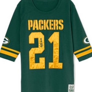 pink packers jersey