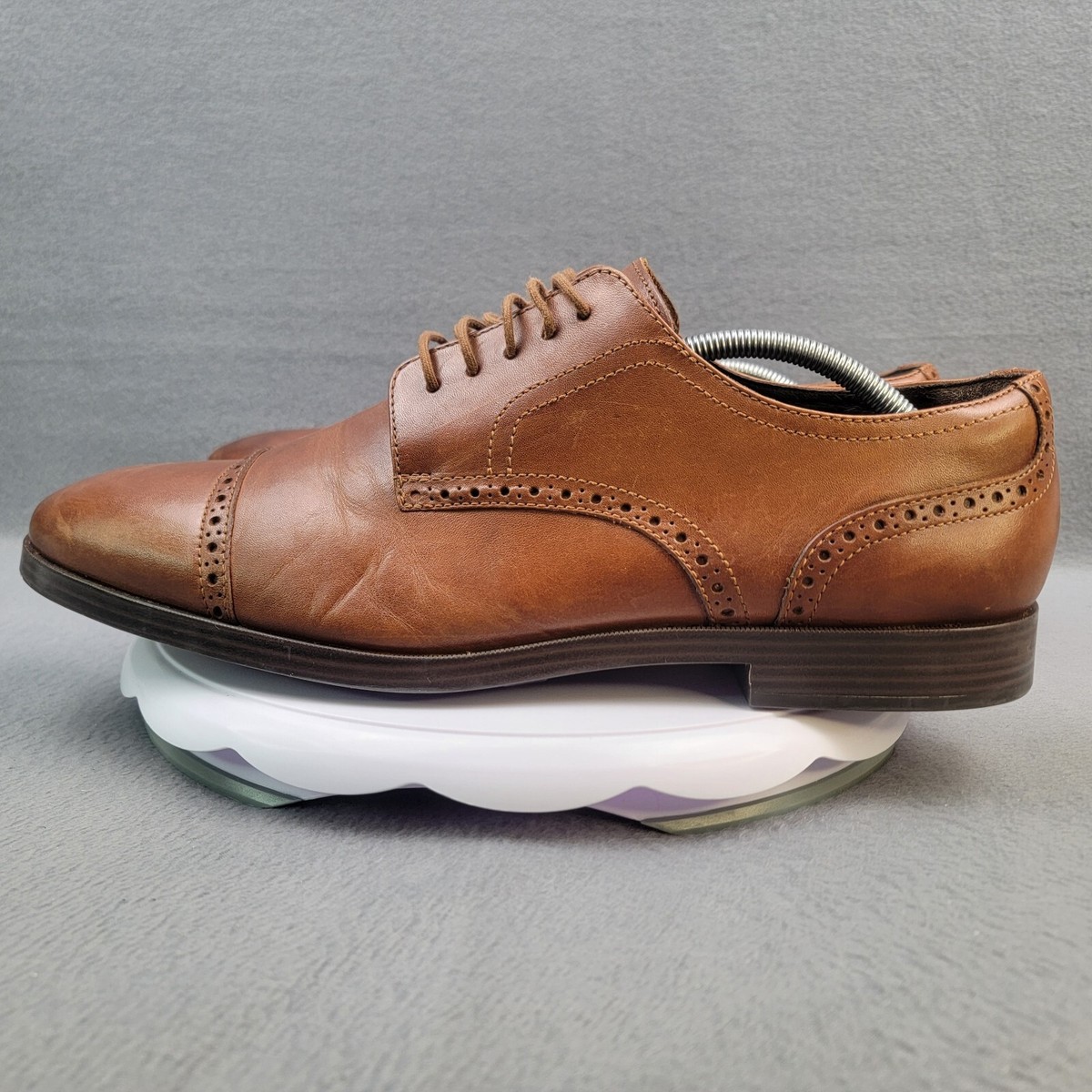 靴 COLE HAAN Jefferson Ground Cap Oxford Cole Haan Men's Dress Shoes Jefferson Grand Cap Toe Oxford