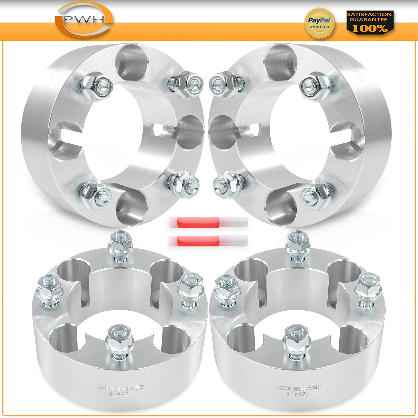 4PCS 2" 50 mm Thick 4x110 Wheel Spacers For Honda Rancher Foreman