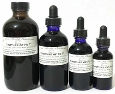 Fo Ti Tincture, Extract, Longevity, Anti Aging, Premature Graying, He Shou Wu