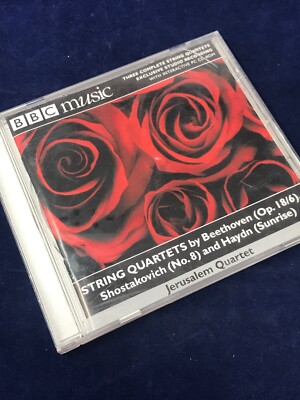 Jerusalem Quartet    String Quartets by Beethoven  Shostakovich CD BBC Music
