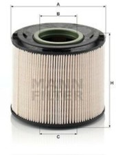 MANN-FILTER Kraftstofffilter für AUDI Q7 PORSCHE CAYENNE (9PA) VW TOUAREG