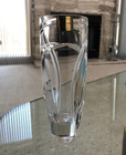 Vtg. Slovenia MARQUIS by Waterford Hand Cut Crystal Vase 6" tall — photo 3
