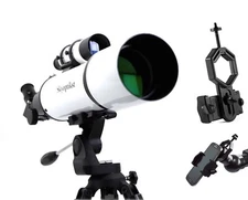 4 Inch 102mm F600mm  Astronomical Telescope Stargazing in Deep Sky with adapter