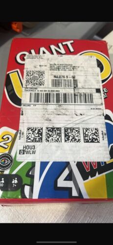 Mattel Games Giant UNO Card Game for Kids, Adults & Family Night