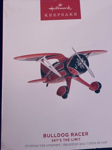 Bulldog Racer Sky's the Limit 2023 Hallmark Keepsake Ornament 27th in Series NIB - Picture 1 of 7