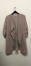 Justfab Drape Front Jacket Size M {z65}