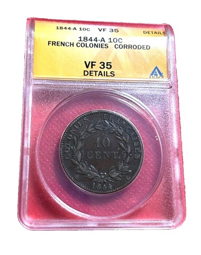 1844 FRANCE King Louis Philippe I French Antique OLD Silver 5