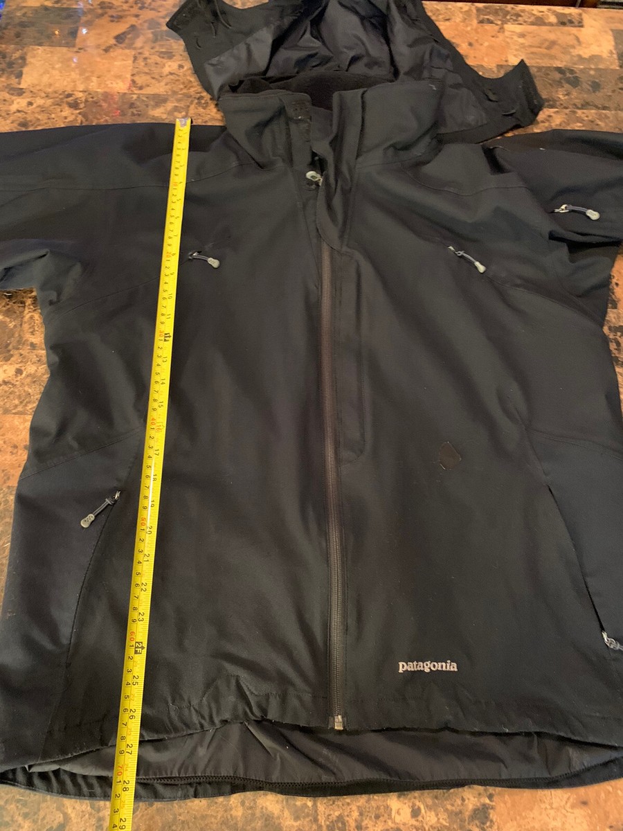 Mens Patagonia Primo Goretex Jacket Size L Hooded Ski Coat