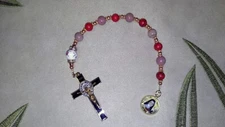 St. Therese of Lisieux Limited Edition Royal Precious Decade Relic Rosary
