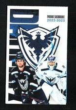 Sherbrooke Phoenix--2022-23 Pocket Schedule--Molson Export--QMJHL
