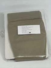 Compression Socks Coolmax Knee High Closed Toe - 15~20 mm/Hg - Khaki - Large