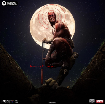 Perfect Iron Studios Daredevil Art Scale 1/10 Statue Figure New In