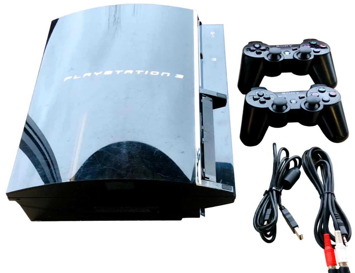 PlayStation 3 Backwards Compatible Black 60 GB w/ Games Bundle blog.knak.jp