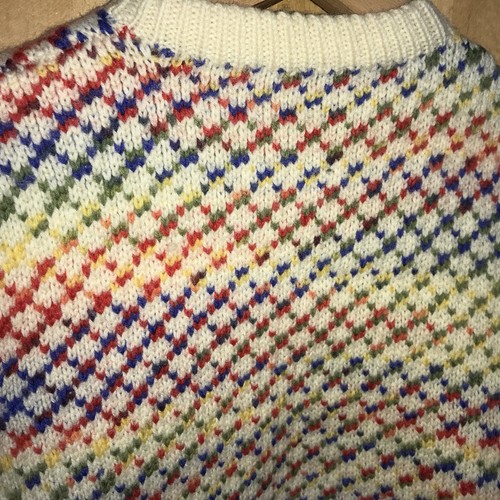 Men’s FairIsle Jumper,hand Crafted,34 Chest. - Picture 8 of 14