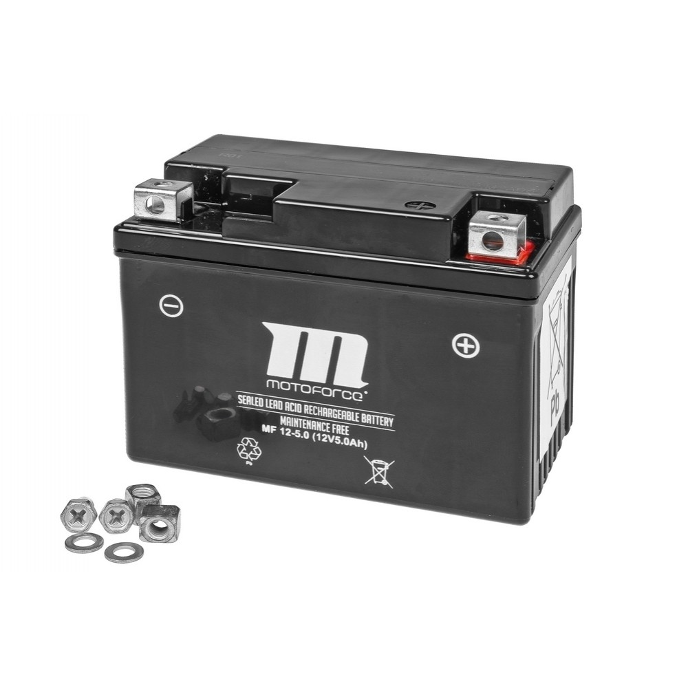 Battery 12V 5Ah GEL MF SLA4L-BS moto scooter similar YTX5L-BS YB4L