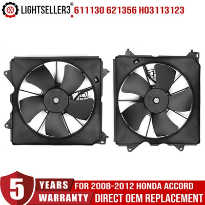 #ad #ad 611130 601130 Engine Radiator Cooling Fan For 2008 2012 Honda Accord 38611R40A01 $76.99