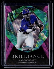2022 Panini Prizm Draft Picks #BR-CD Cade Doughty Brilliance Prizms Purple Wave