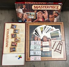 Masterpiece Art Auction Board Game 1996 Parker Brothers Complete
