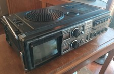 Sharp 5P-27G Boombox Combo 1978 radio tv mangianastri cassette vintage