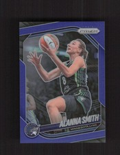 2025 Panini Prizm WNBA #101 Alanna Smith Blue Prizms #/199