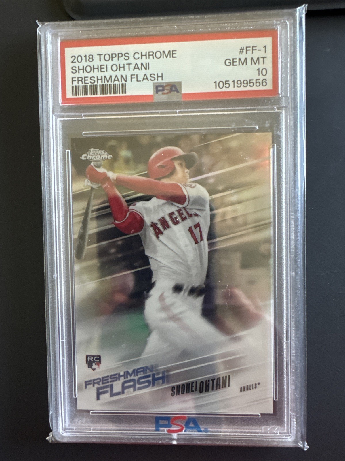 PSA10 大谷翔平 2018 Topps Chrome FF1 ルーキーカード 大谷翔平Topps