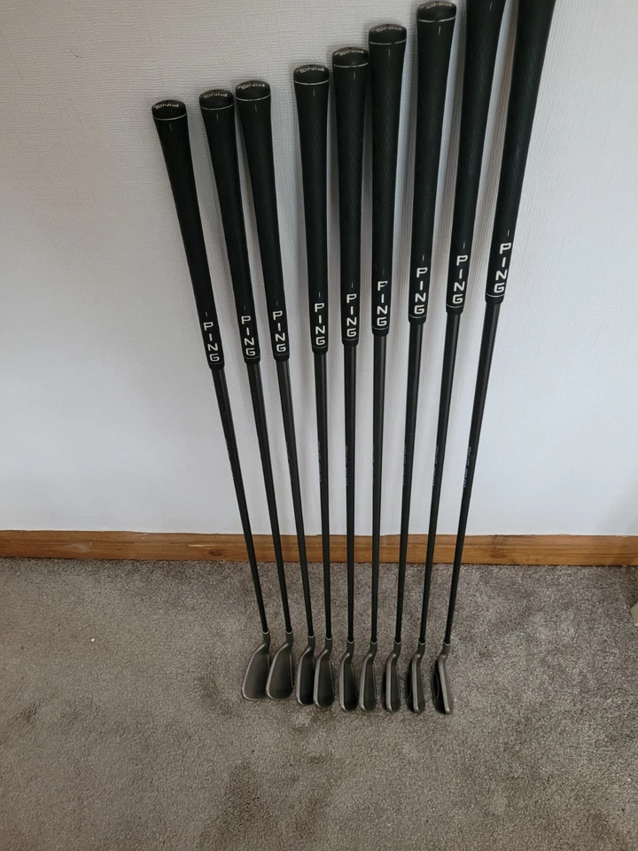 Ping G2 Irons / 3-PW + SW / Blue Dot / Stiff Flex Ping TFC 100 Shafts,9 clubs RH - Image 3 of 4