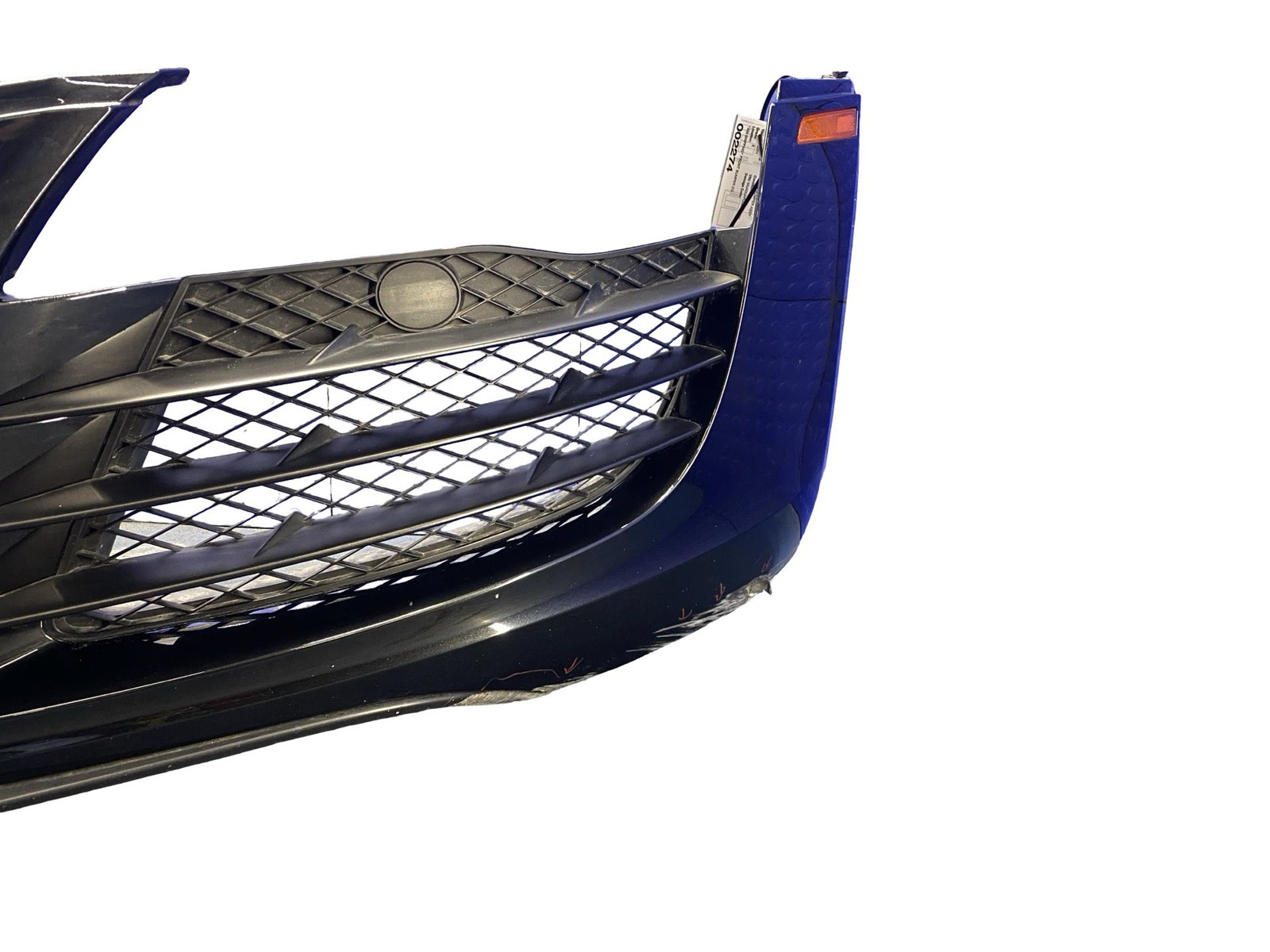 2008-2013 AUDI R8 TYPE 42 FRONT BUMPER COVER GRILLE PHANTOM BLACK PEARL *DAMAGE*
