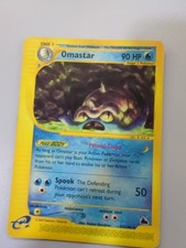 Omastar Skyridge Rare Non-Holo Pokemon Card 23/144 2003