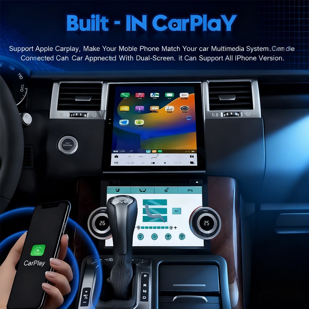 For Land Rover Range Rover Sport 2009-2013 Android for Tesla Style Screen Radio