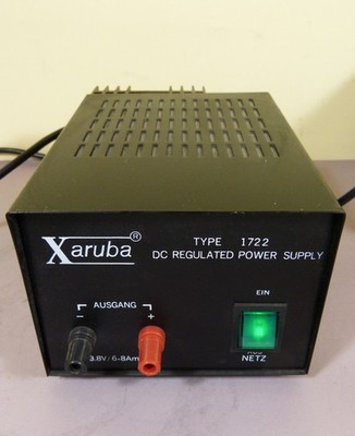     XARUBA      Typ 1722 DC Regulated Power Supply Netzteil 13,8VDC 6-8A
