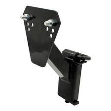 Stake Pocket Spare Tire Carrier W/D-Ring