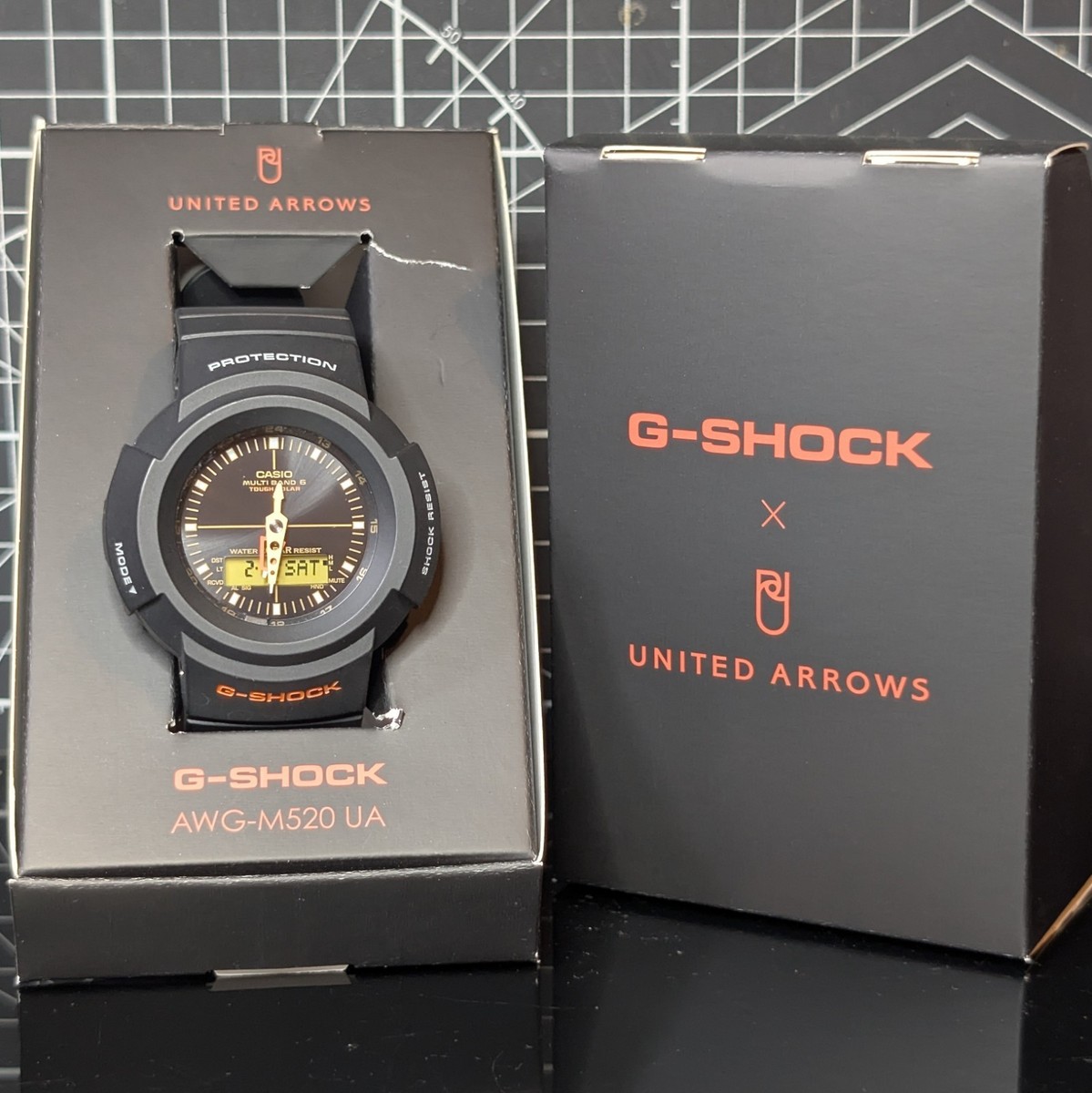 Casio G-Shock UNITED ARROWS AWG-M520 Solar Multiband Analog Digi