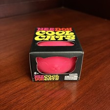 1 COOL CATS PINK Nee-Doh Sensory Stress Relief Squeeze Ball Toy Fidget