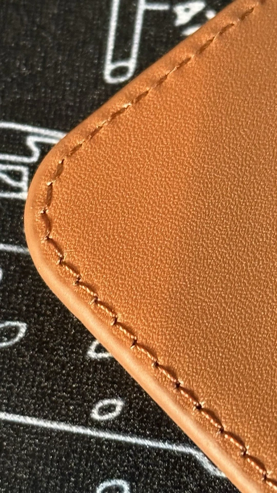 Tarjetero magnético ultrafino de imitación de cuero para iPhone 16 15 14 13 12 Foto 4 de 4