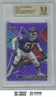2023 Topps Composite Football Purple Checkerboard Refractor Lawrence Taylor #219 BGS 9.5