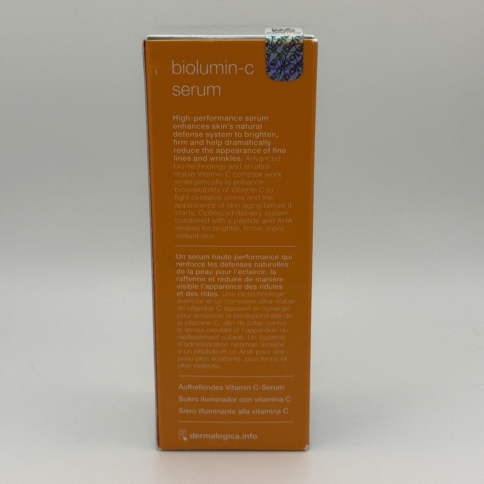 Dermalogica Biolumin-C Brightening Vitamin C Serum 2oz - Authentic - Brand New