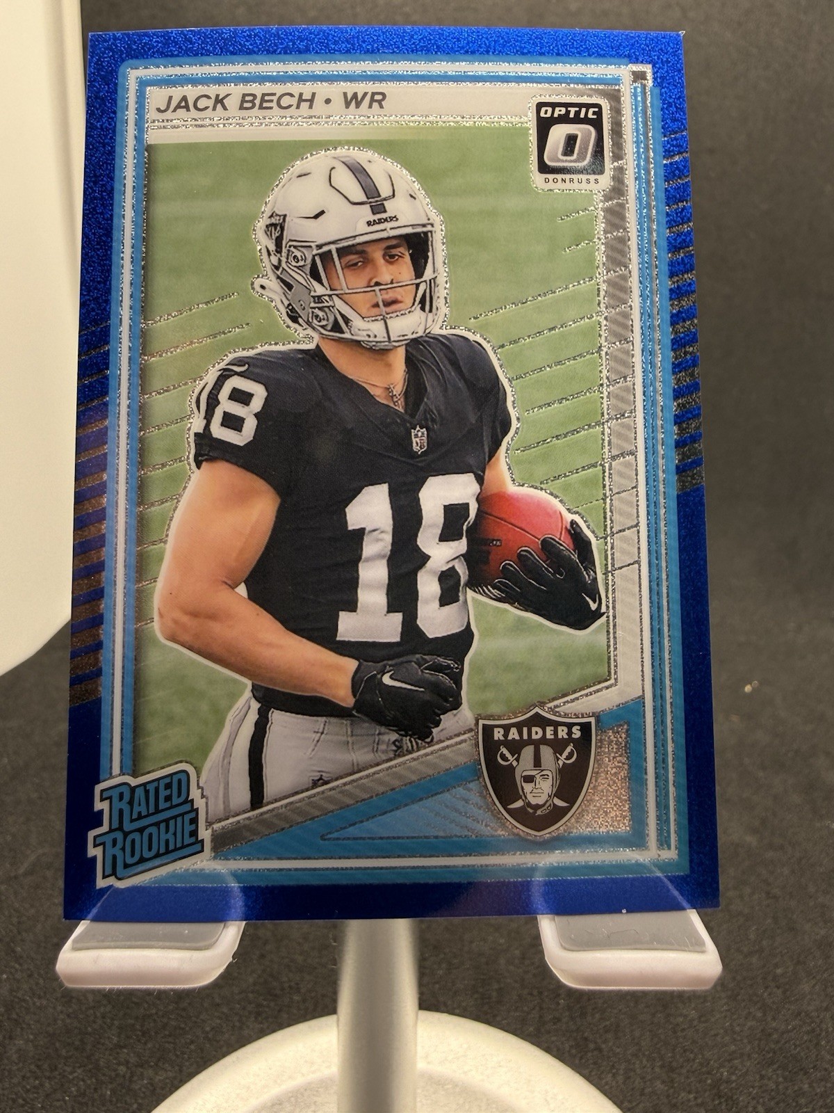 2025 donruss optic jack bech blue glitter