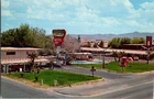 Vintage Desert Isle Motel Las Vegas Neon Sign Postcard by Dexter Press