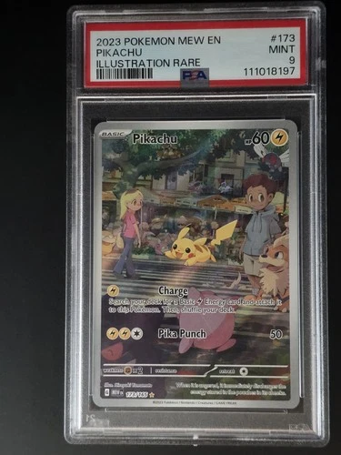 Pikachu Illustration Scarlet & Violet 151 PSA 9