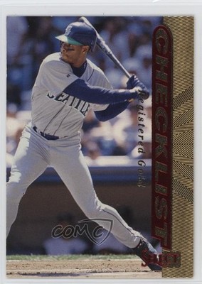 1997 Select Checklist Registered Gold Ken Griffey Jr #150 HOF 0ji1