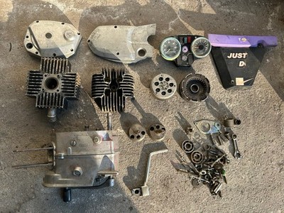 Puch Cobra M50 Teile Zylinder Zylinderkopf Motorblock Getriebe Tacho Kurbelwelle