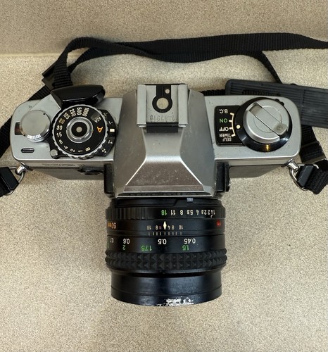 Minolta XG-1 35mm Film Camera with Rokkor-X 50mm Lens - Tested READ DESCRIPTION - Picture 4 of 16